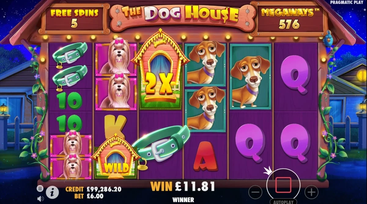 The Dog House Megaways by Pragmatic Play