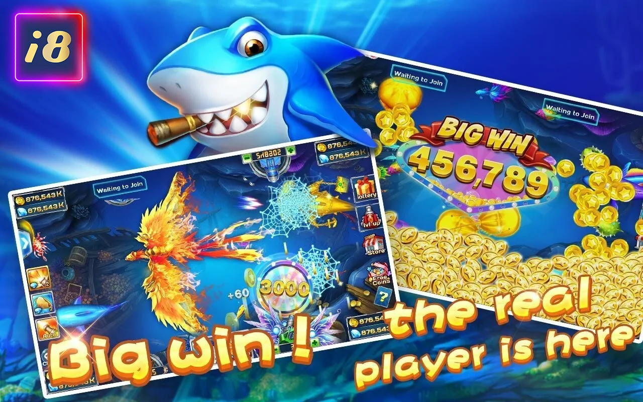 i8 Live Fishing Game poster