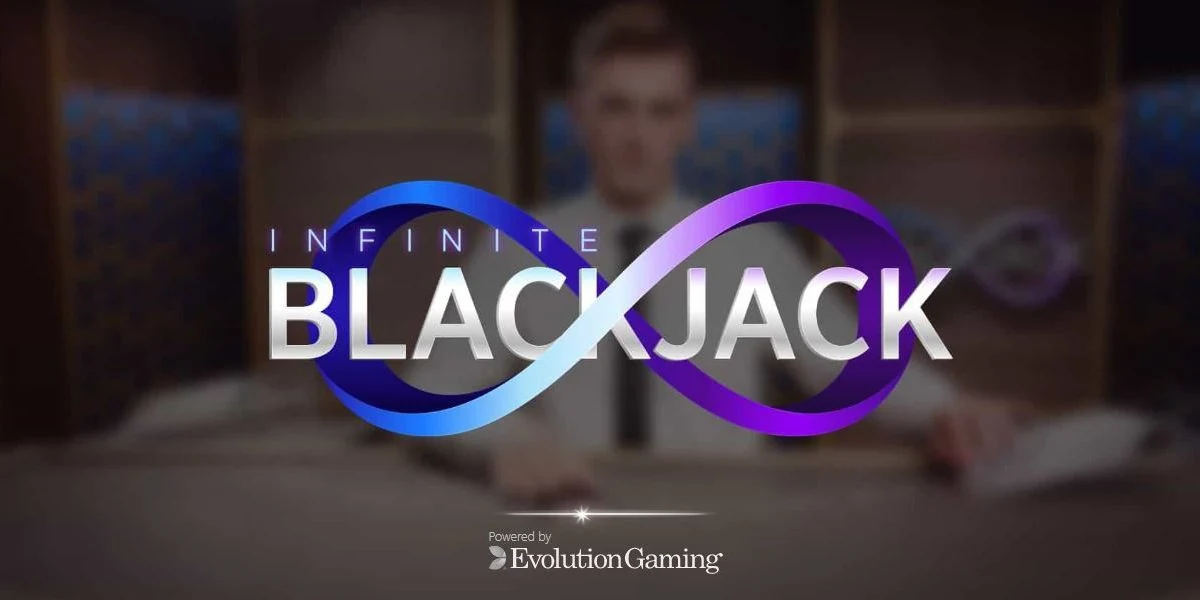 banner of "infinite Blackjack" by Evolution Gaming