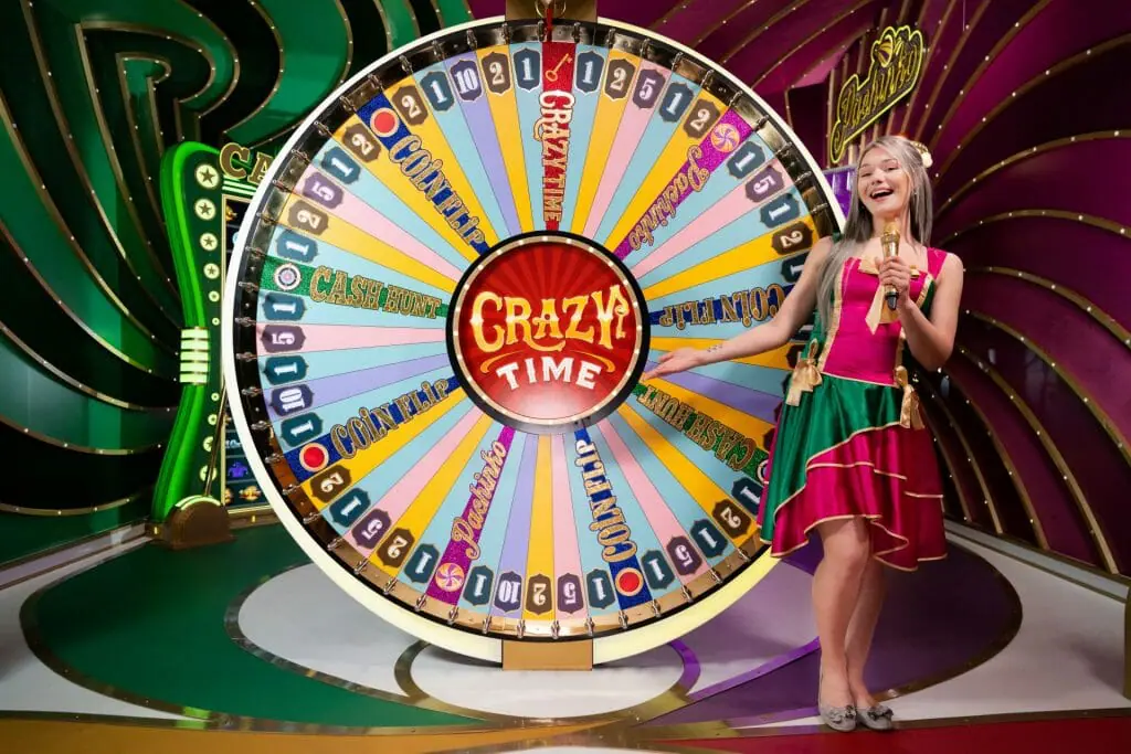 "Crazy Time" By Evolution Gaming