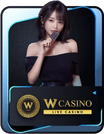 i8 Live's W Casino Logo
