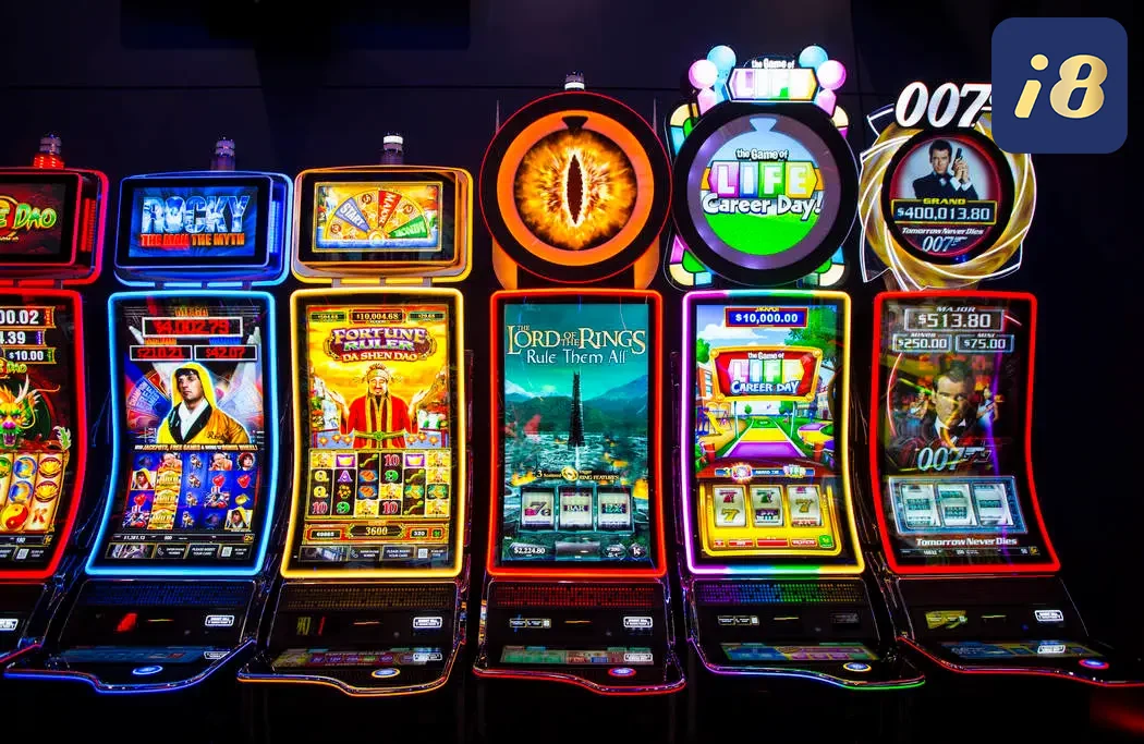 Slot machines with i8 Live logo