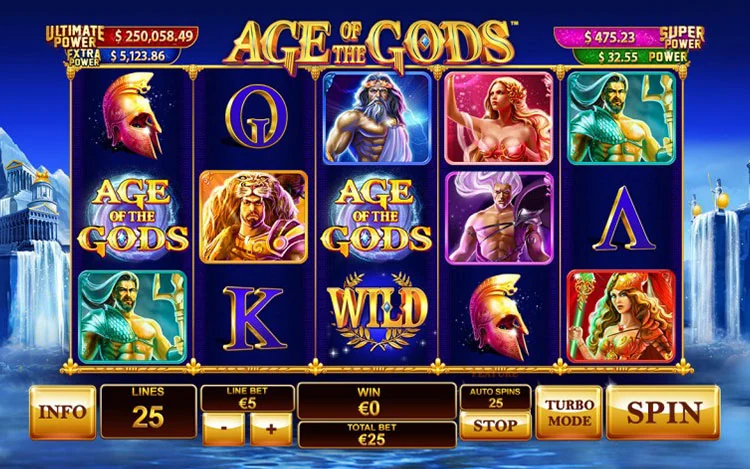 Age of the Gods by PlayTech Slot