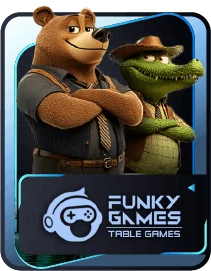 i8 Live's Funky Games Table Games Logo