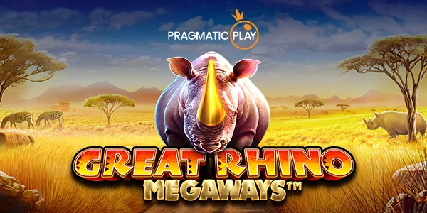 "Great Rhino Megaways" Poster