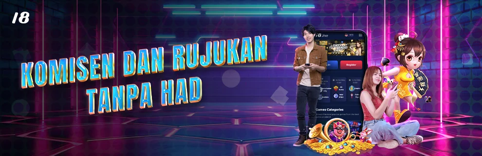 i8Live Malaysia referral affiliate program banner