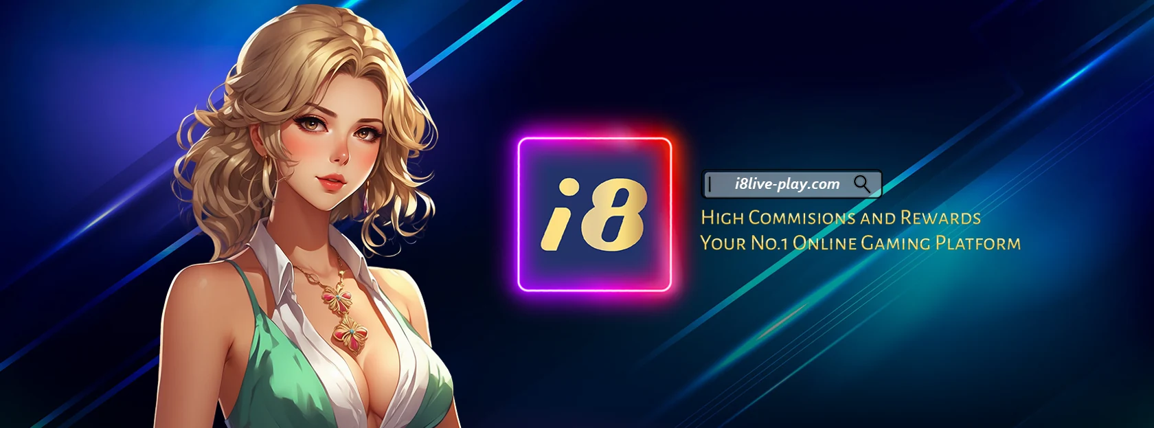 i8 Live banner