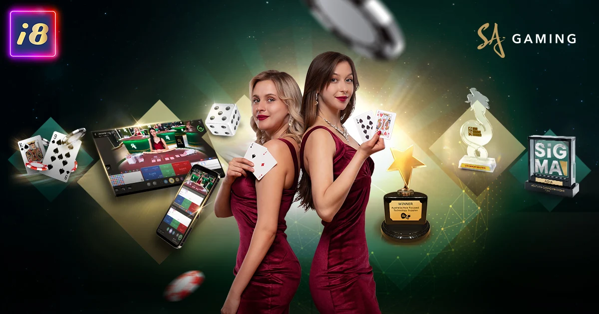 i8 Live's SA Gaming banner